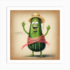 Pickle 21 Art Print