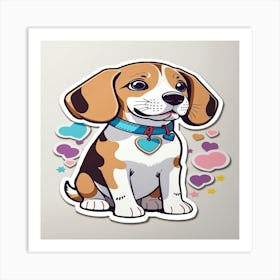 Beagle Art Print