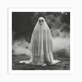 Lena1987 A Transluscent White Ghost Floating Above The Ground 17886501 7b79 4717 9406 C240038dc700 3 Art Print