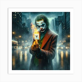 Joker 411 Art Print