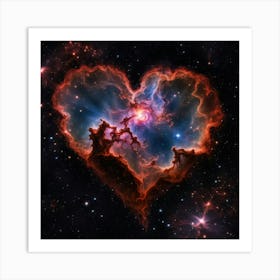 Heart Nebula Art Print