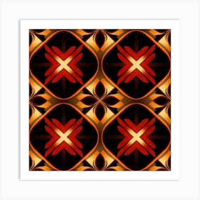 Abstract Pattern 3 Art Print