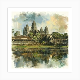 Angkor Wat 8 Art Print