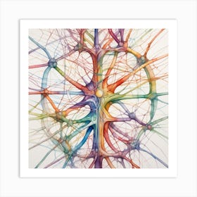 Neuron 64 Art Print