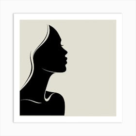 Portrait Of A Woman 5 Art Print