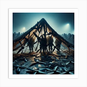 Rebel camp II Art Print