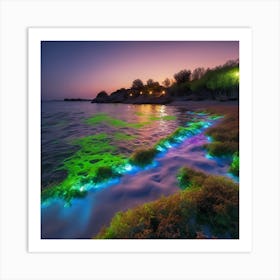 Glow In The Dark Art Print