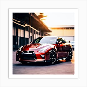 Nissan Gtr - R Art Print