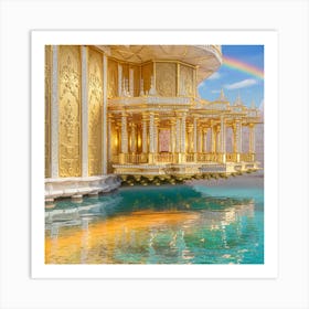 Golden Palace Art Print