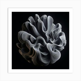 Paper Flower 1 Art Print