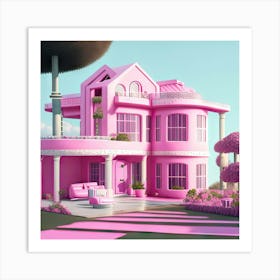 Barbie Dream House (898) Art Print