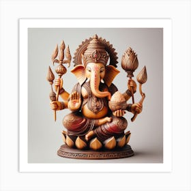 Ganesha 47 Art Print