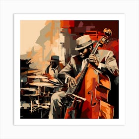 Jazz Musicians 29 Art Print