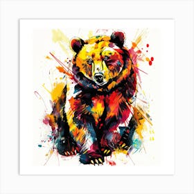 Bear Painting 2 Art Print