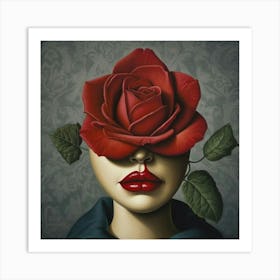 'The Rose' Art Print