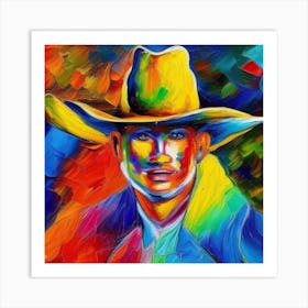 Cowboy Dreams Art Print