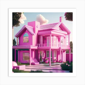 Barbie Dream House (241) Art Print