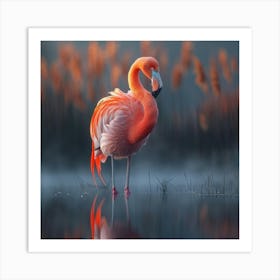 Flamingo 2 Art Print