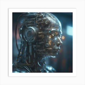 Cyborg 58 Art Print