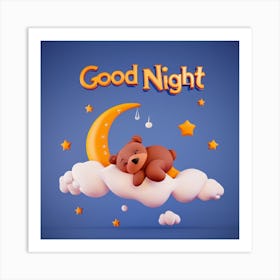 Good Night Art Print