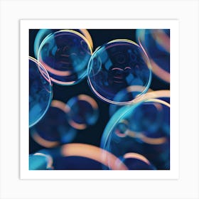 Soap Bubbles 3 Art Print