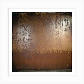 Photography Backdrop PVC brown painted pattern Art Print