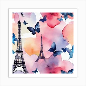 Paris Eiffel Tower 70 Art Print