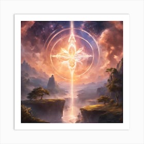 Compass 4 Art Print