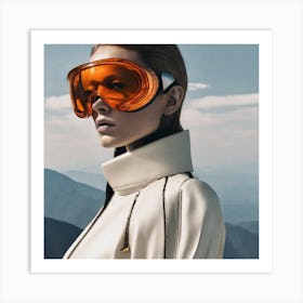 Ski Goggles Art Print