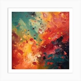 Colourful Reverie Art Print