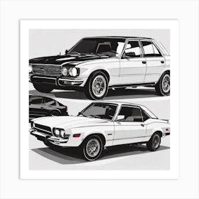 Toyota Celica 1 Art Print