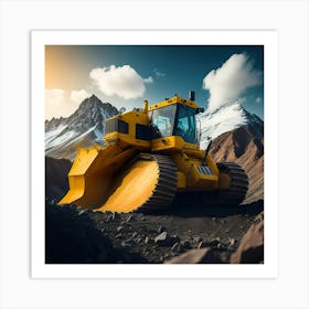 Buldozer Mountain (60) Art Print