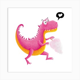 Dinosaurier 1 Art Print