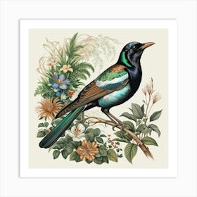 Tui Bird Art Print