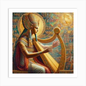 Egyptian Goddess 2 Art Print