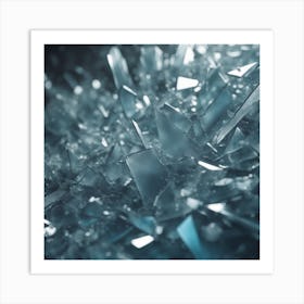 Shattered Glass 16 Art Print