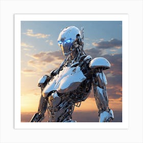 Cyborg Art Print