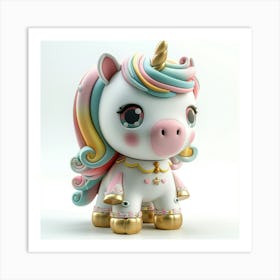 Bonbon Unicorn Art Print