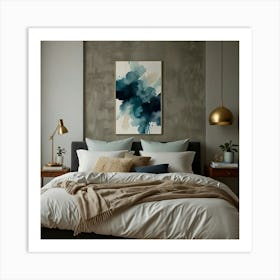 Abstract Watercolor Painting Art Print