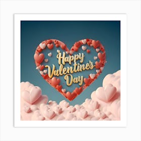 Happy Valentine's Day 9 1 Art Print