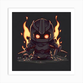 Kindled Hearts Art Print