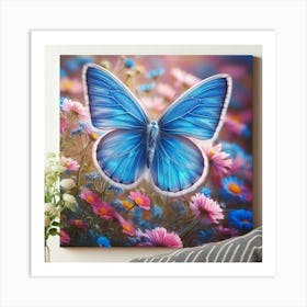 Beautiful Butterfly Art 2 Art Print