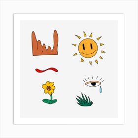 'Sunshine' Art Print