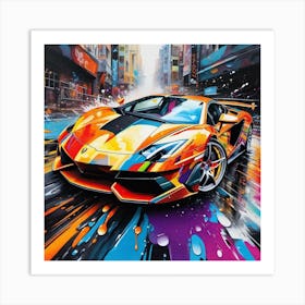 Lamborghini 151 Art Print