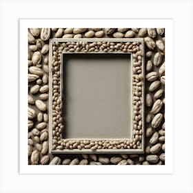 Frame Of Coffee Beans Art Print