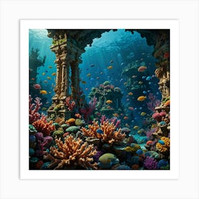 Coral Reef 20 Art Print