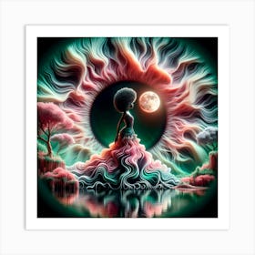 Psychedelic Art 4 Art Print