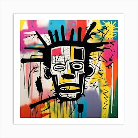 Basquiat State Of Mind 8 Art Print