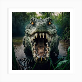 Crocodile 6 Art Print