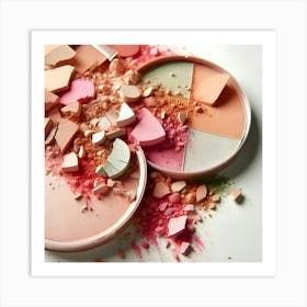 Make Up Palettes Art Print